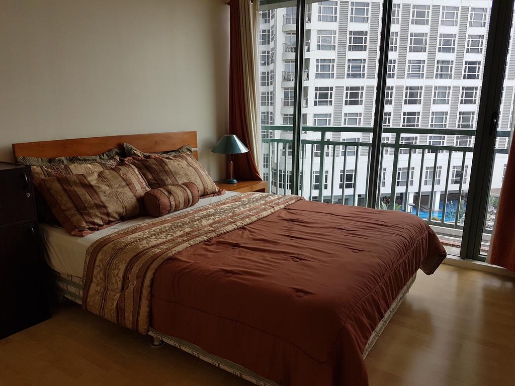 Ortigas 2 Bedroom Corner Unit With 2 Queen Across Shangrila Manille Extérieur photo